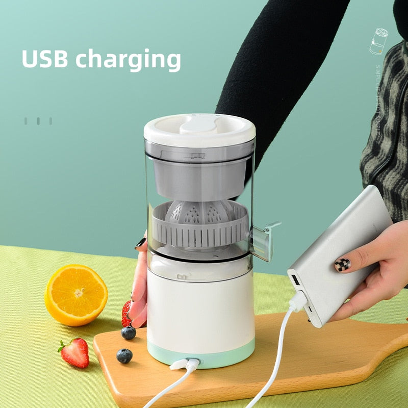 FruitSqueezer™ Automatischer Fruchtsaftpresser mit USB-Aufladung 50% RABATT