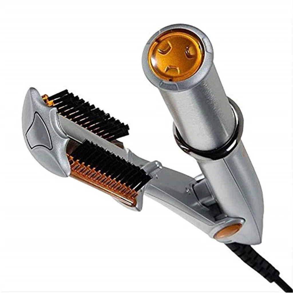 1+1 Gratis | StyloMeister  | 2-in-1 Professionelles Haarstyling-Werkzeug: Haarglätter und Lockenstab