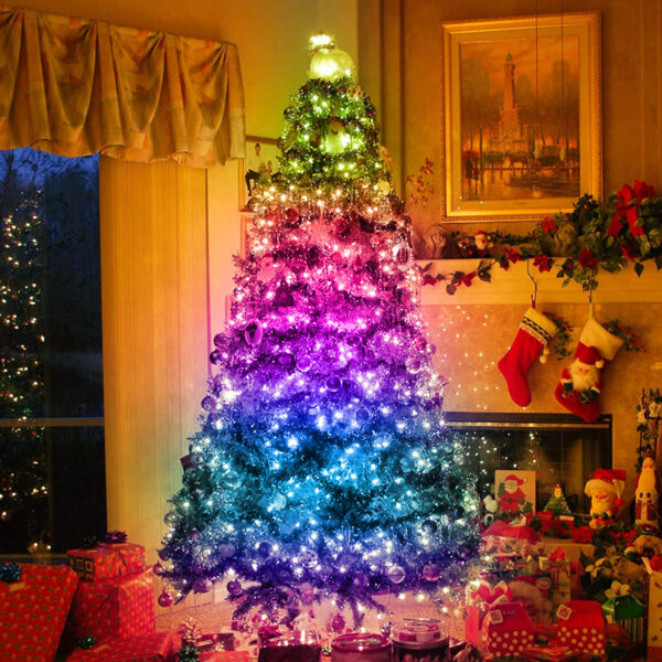 XmasTree™ - RGB-Weihnachtsbaumlichter mit intelligenter Bluetooth-Steuerung (50% RABATT)