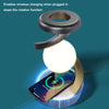 3D Schwebende LED-Lampe mit Wireless Charger – Kreative Mondlicht-Tischlampe