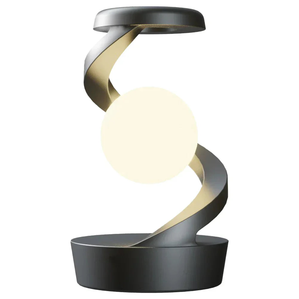 OrbitGlow™ – Drahtloses Handy-Ladegerät & schwebende LED-Lampe