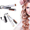 1+1 Gratis | StyloMeister  | 2-in-1 Professionelles Haarstyling-Werkzeug: Haarglätter und Lockenstab