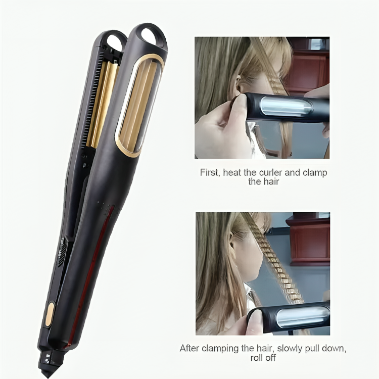 50% RABATT TEMPORÄR | SnapCrimp™ | Mühelose, strukturierte Kräuselungen mit einem kühnen, eleganten Finish!