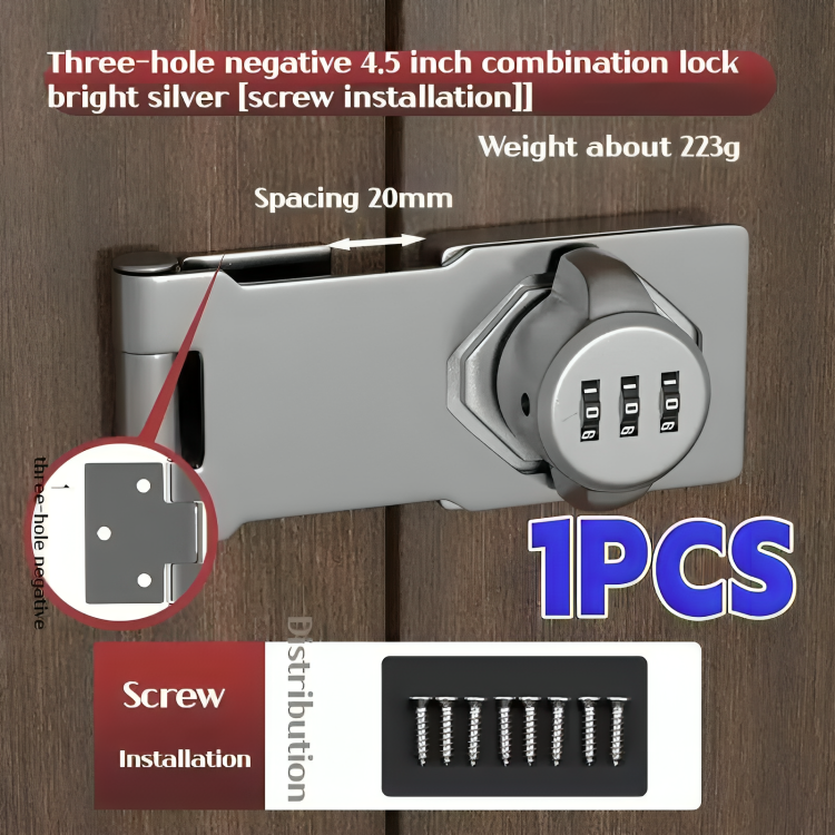 50% RABATT TEMPORÄR | SecureLatch™ | Vereinfachen Sie die Sicherheit mit schlüsselloser Bequemlichkeit!