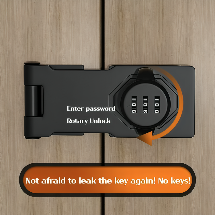 50% RABATT TEMPORÄR | SecureLatch™ | Vereinfachen Sie die Sicherheit mit schlüsselloser Bequemlichkeit!