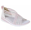 Ivana | Damen Keilsandalen mit Riemchendesign