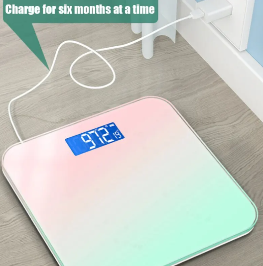 Gradient Color ™ | Intelligent LCD Electronic Weight Scale Digital Display