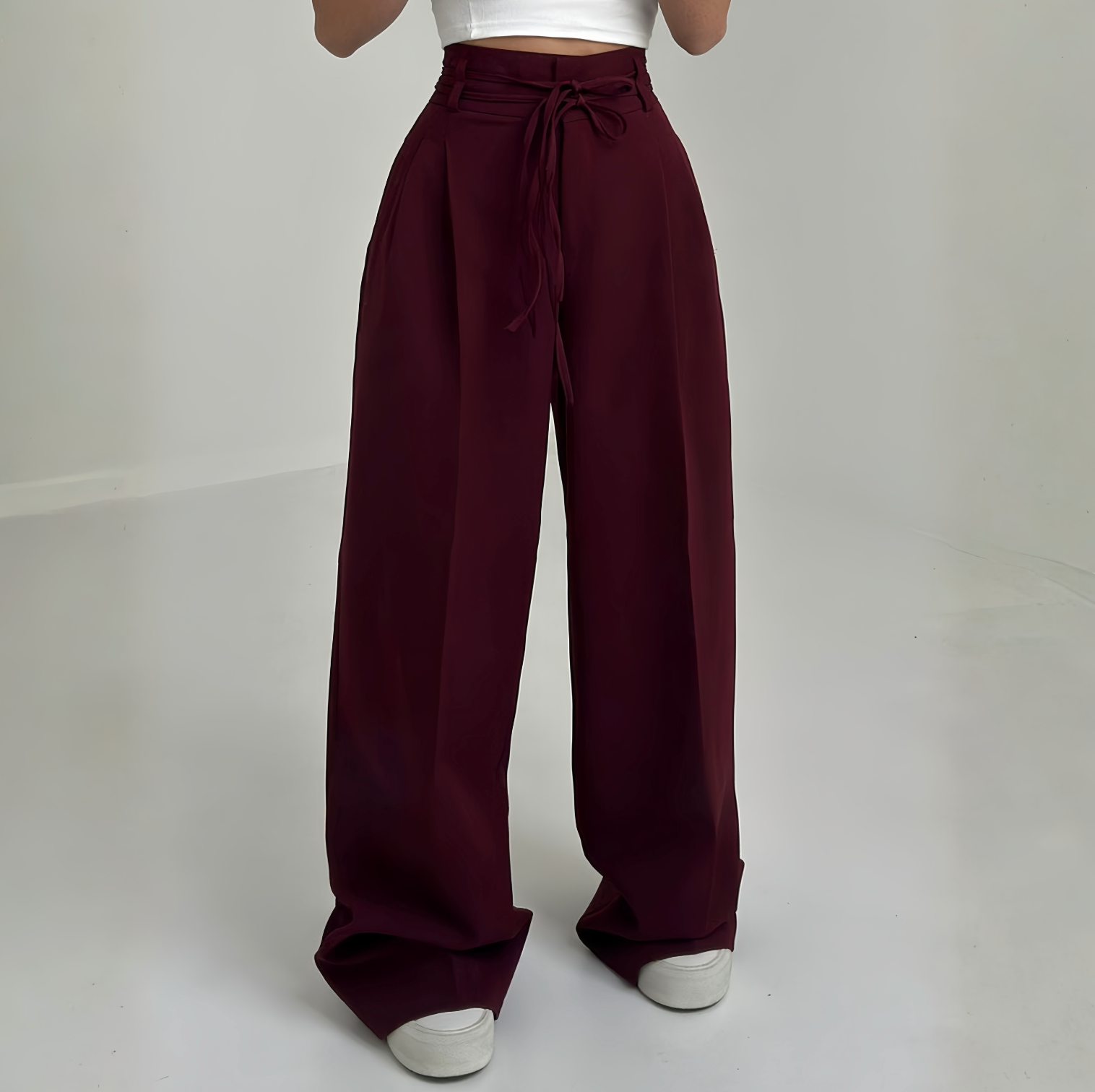 Celeste™ – Mühelose High-Waist Weitbein-Hose