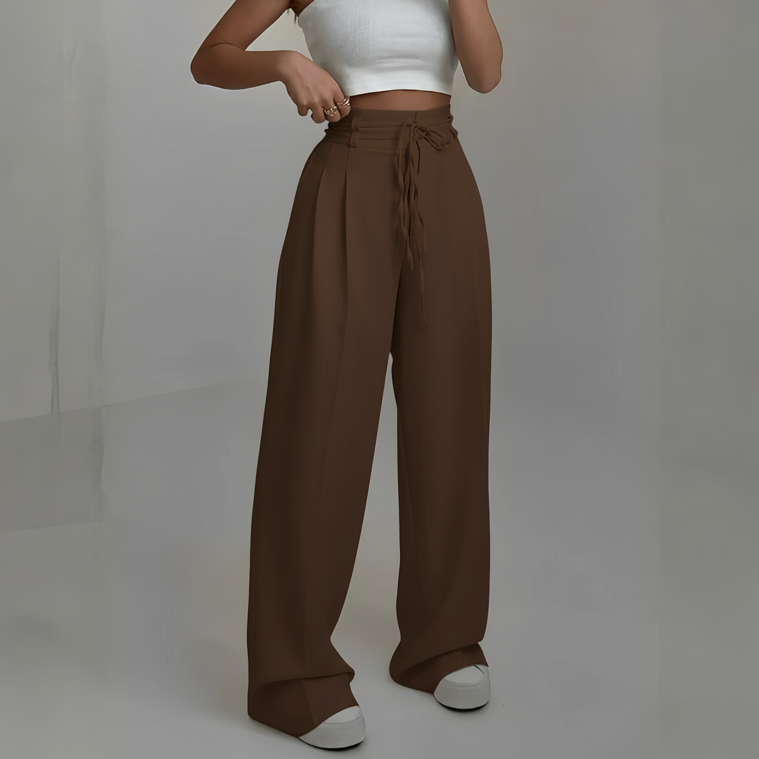 Celeste™ – Mühelose High-Waist Weitbein-Hose