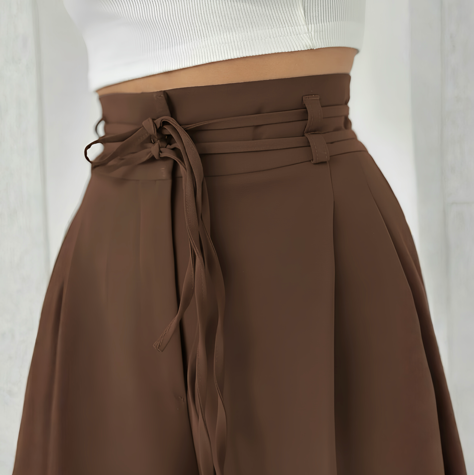 Celeste™ – Mühelose High-Waist Weitbein-Hose