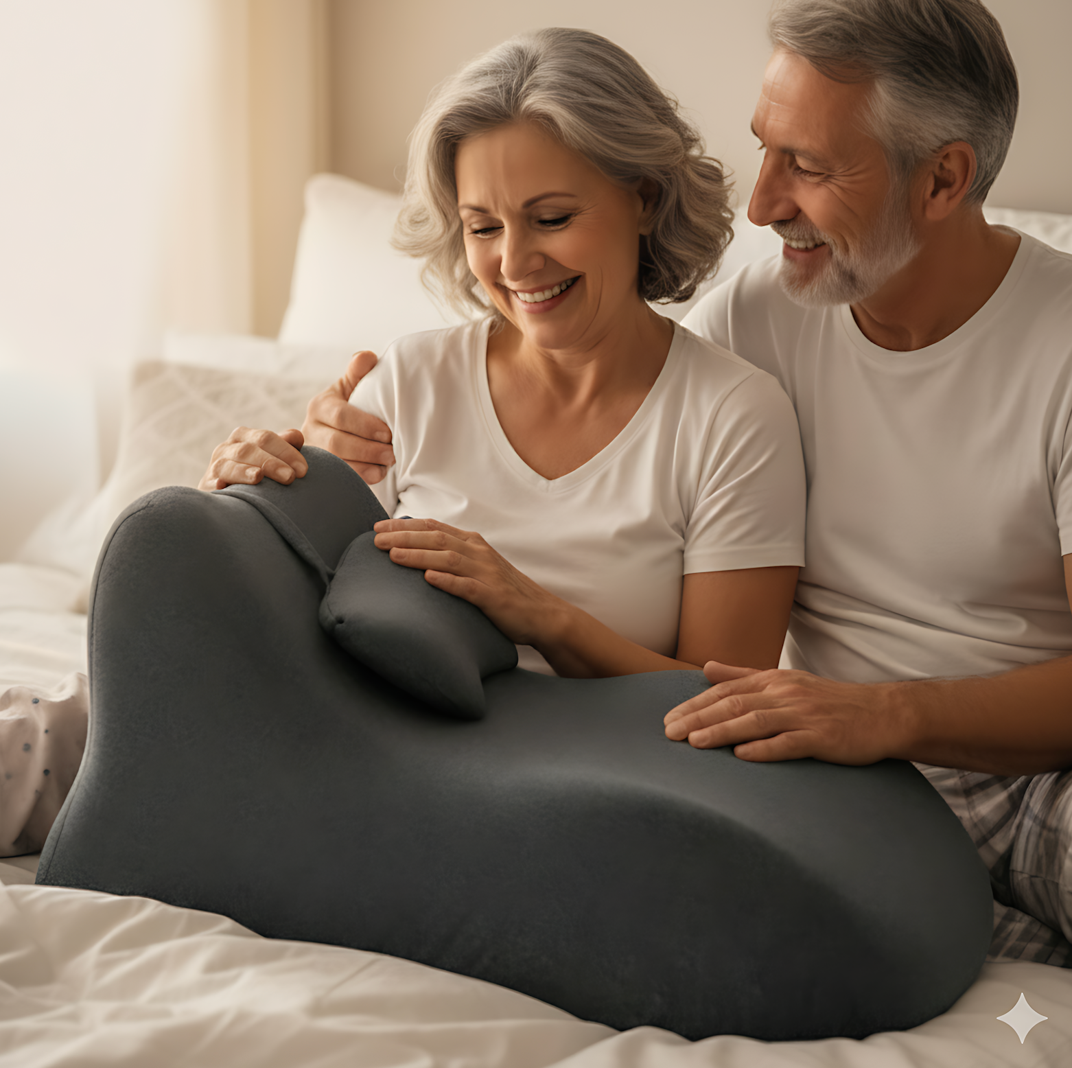 Moodie Couples Pillow™ – The Cuddle Pillow