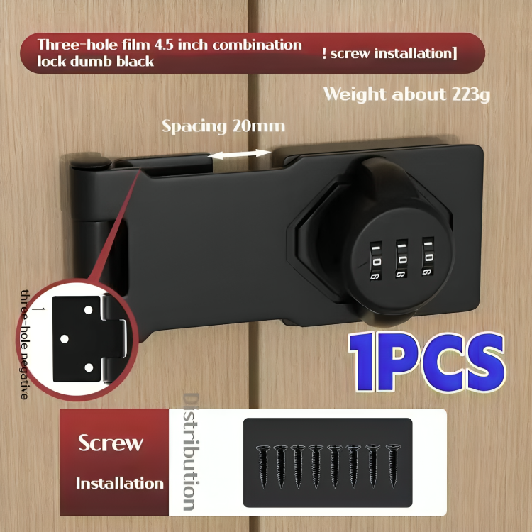 50% RABATT TEMPORÄR | SecureLatch™ | Vereinfachen Sie die Sicherheit mit schlüsselloser Bequemlichkeit!