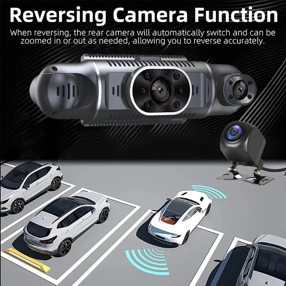 CarRecorder Pro™ – 4-Kanal Dashcam