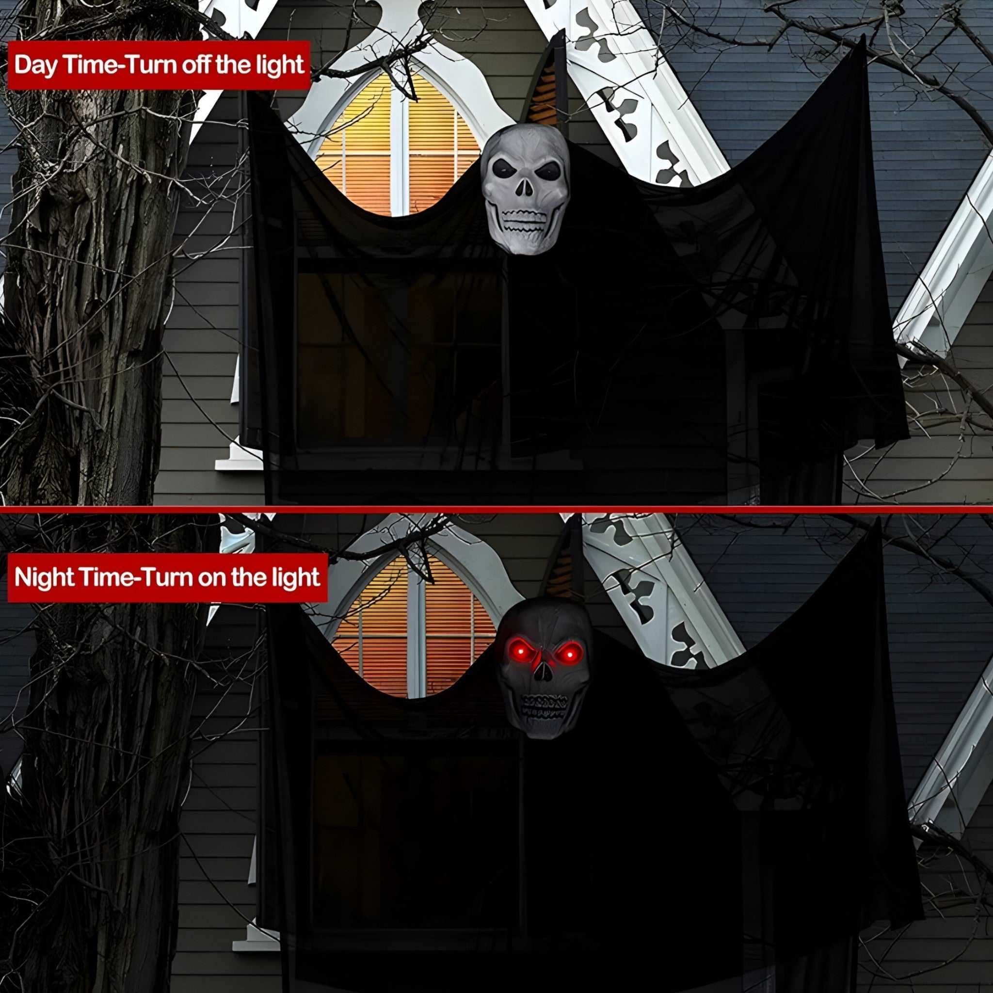 50% RABATT | PhantomCrania™ | Halloween Geisterschädel Hängedeko