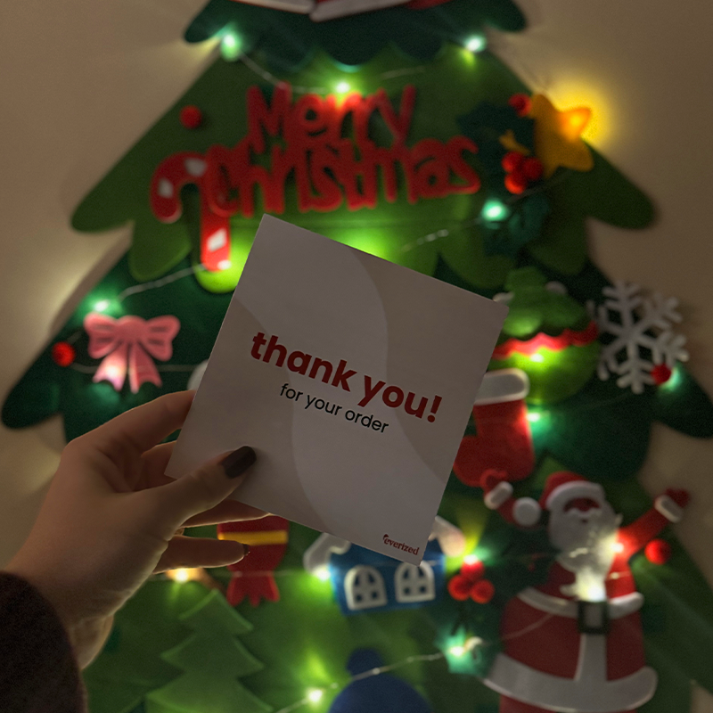 FeltTree Dekoration – Weihnachtsdekoration