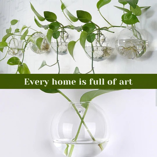 VerdeGlow™ – Selbstklebende Wandvase