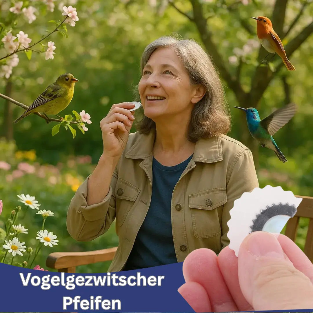 SongWhistle™ – Realistische Vogelstimmenpfeife