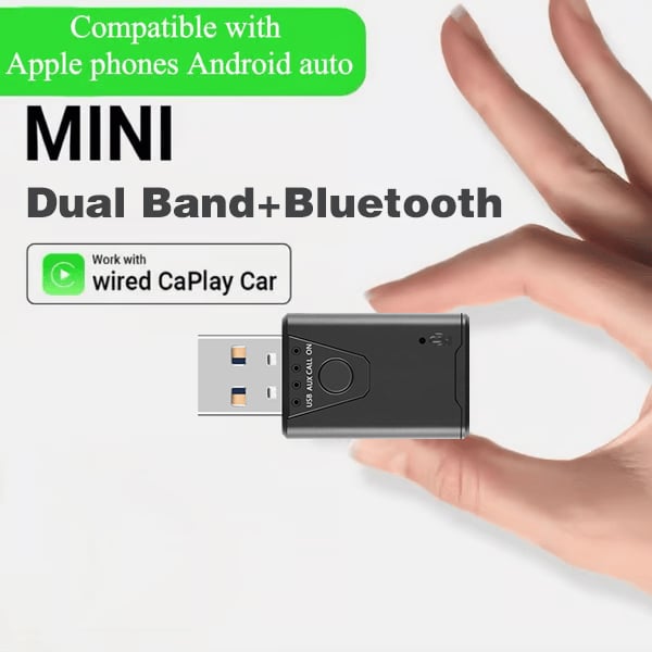 Kabelloser CarPlay- und Android Auto-Adapter