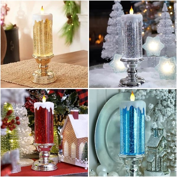 GlowCandle LED – Glitzernde Kerze