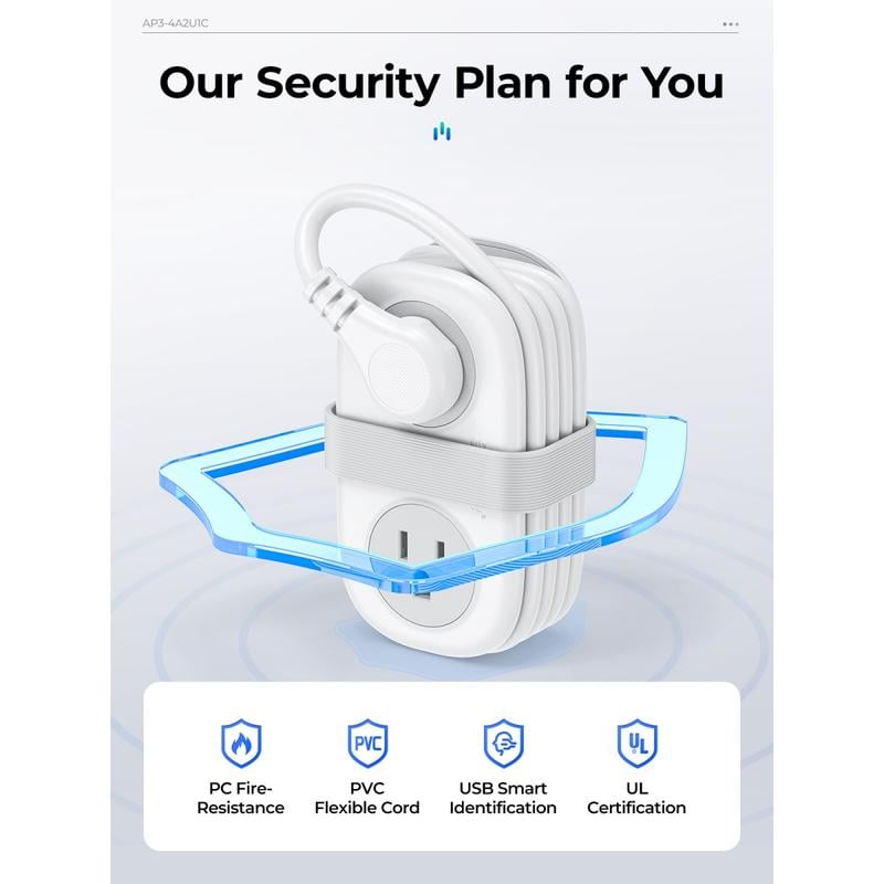 ChargeMate™ – Mini-Steckdosenleiste