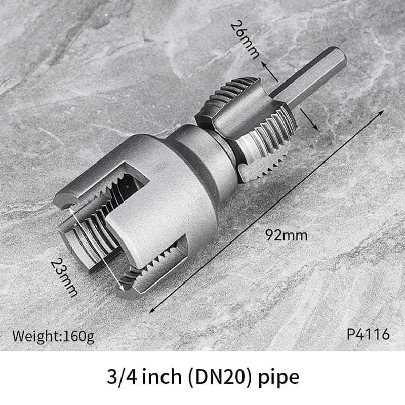 Gewindeschneider-Set – Für defekte Rohre & neue Anschlüsse Set (1/2" + 3/4")