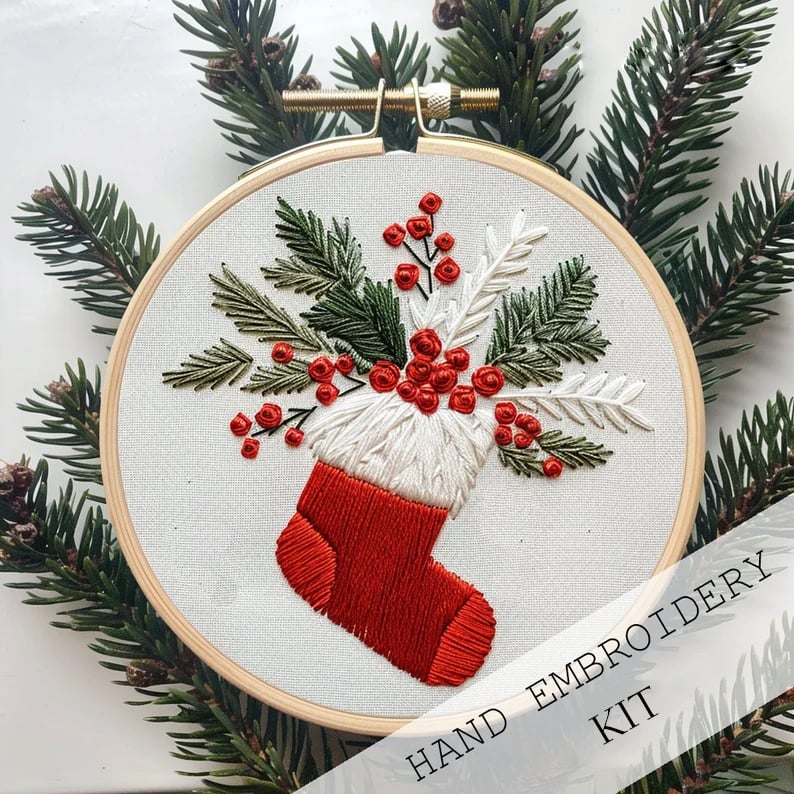 HollyHoop™ - Winter-Stickset für Einsteiger