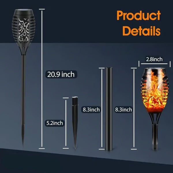 SolarFlame™ – Solar-Fackeln