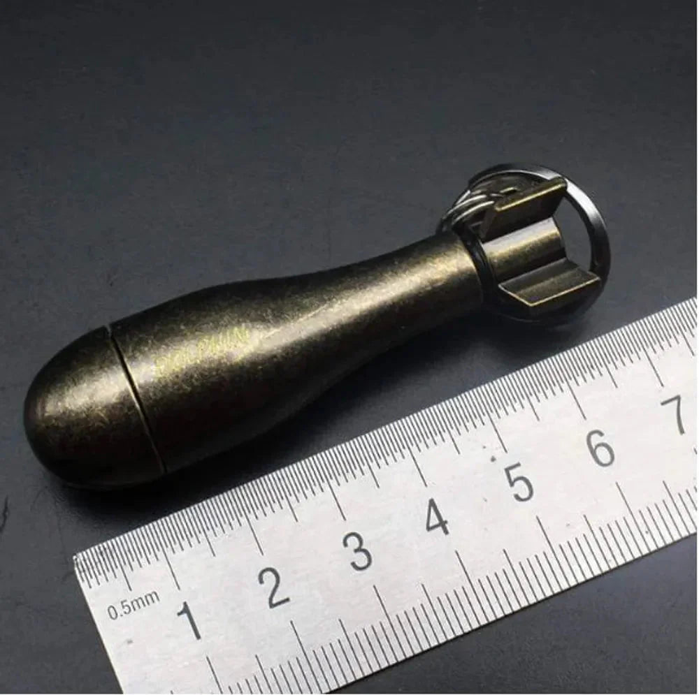 50% RABATT | AquaSpark™ | Wasserfester Feuerstarter Schlüsselanhänger