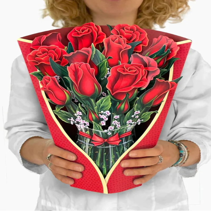 BloomCard™ – 3D-Pop-Up-Blumenkarte als langlebiges