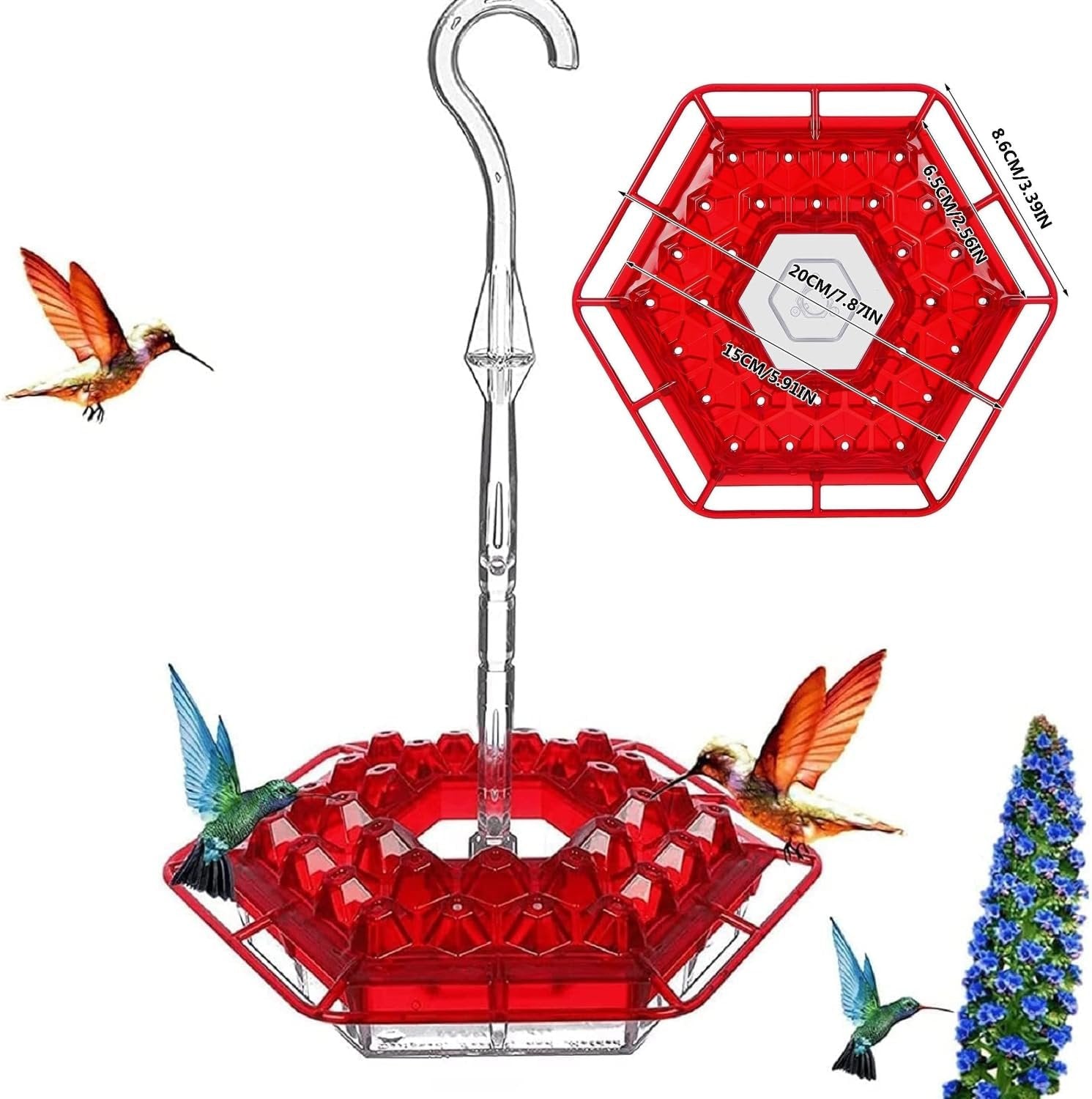 SkySip™ – Auslaufsicherer Kolibri-Futterspender