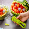 3-in-1 Obstschneider für Portionieren & Dekorieren