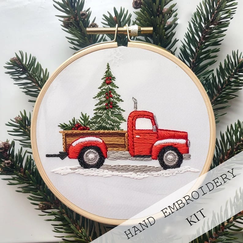 SnowStitch™ – Stick-Set für die Feiertage