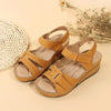 Quenilda | Bequeme Sommer-Klettsandalen mit Keilsohle