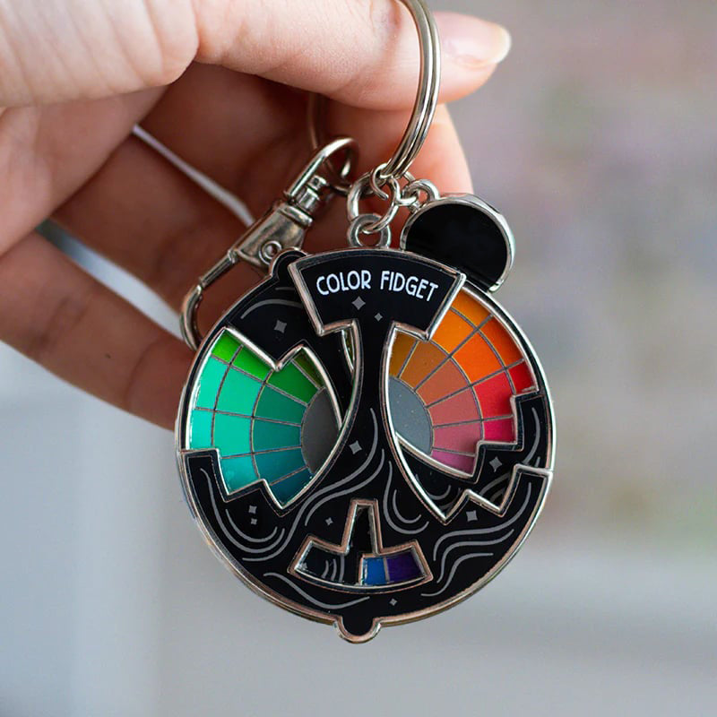 Color Fidget™ Ein Rad mit zwanzig Farben