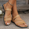 Quenilda | Minimalistische Riemensandalen mit Stretch-Ferse