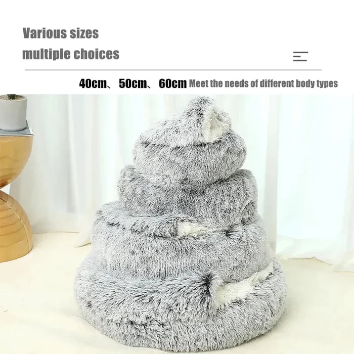 CozyPaws™ – Beruhigendes Haustierbett