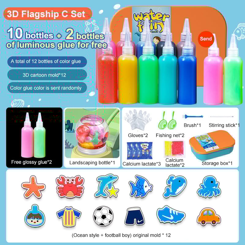 JellyMagi™ – Das kreative 3D-Gelee-Figuren-Set