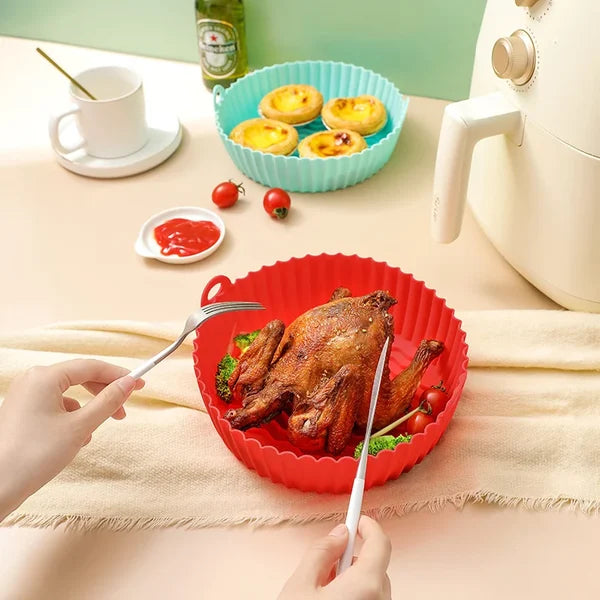 1+1 Gratis | GreaseGuard™  | Wiederverwendbare Silikonform für Heißluftfritteuse