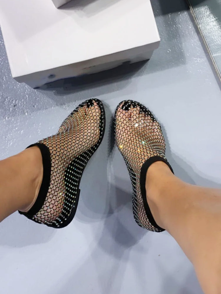 50% RABATT | LuminaStep™ | Mesh-Ballerinas