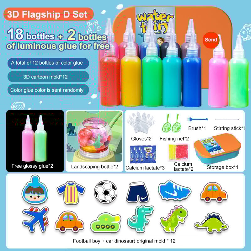 JellyMagi™ – Das kreative 3D-Gelee-Figuren-Set