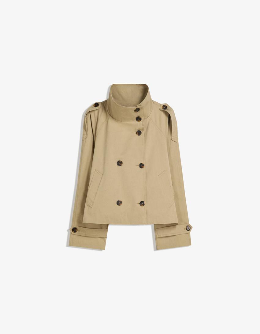 AutumnEase™ - Kurz-Trenchcoat