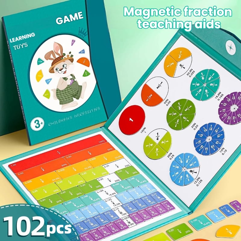 BrainBlocks™ – Montessori-Magnet-Mathe-Set