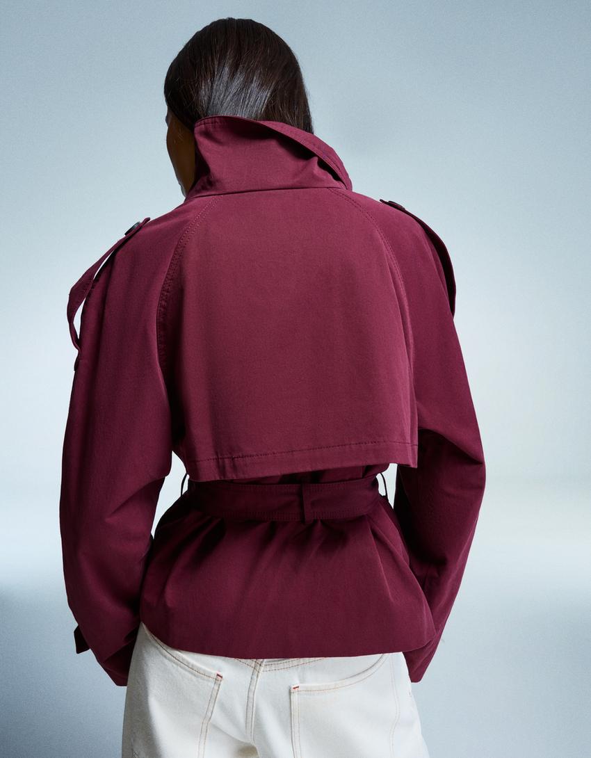 AutumnEase™ - Kurz-Trenchcoat