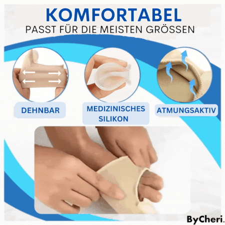 1 + 1 GRATIS | Dr. Fit™ - Hallux Valgus Korrekturhülsen für schmerzfreie