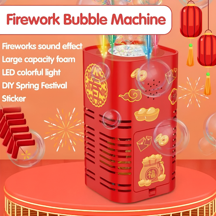 GlowFury™ – Seifenblasen-Feuerwerk