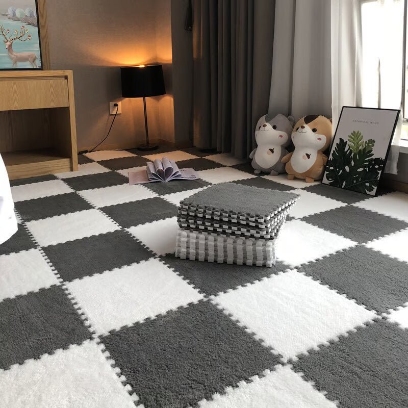 Ultra-weicher Plüsch-Teppich für Ihr Zuhause (30 × 30 cm)