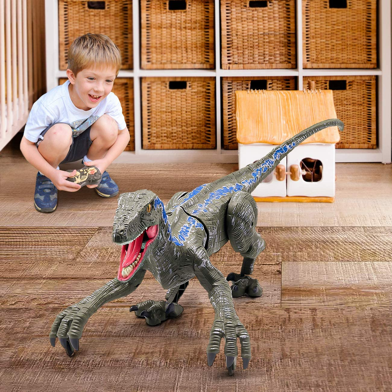 RaptorRun RC – Realistischer Dino