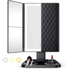 LuxeMirror™ | Dreifach gefalteter LED-Schminkspiegel