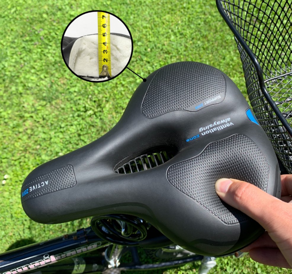 CloudRide™ - Stoßdämpfender Fahrradsattel