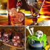 BrewBones™ – Realistischer 3D-Totenkopf-Eiswürfel